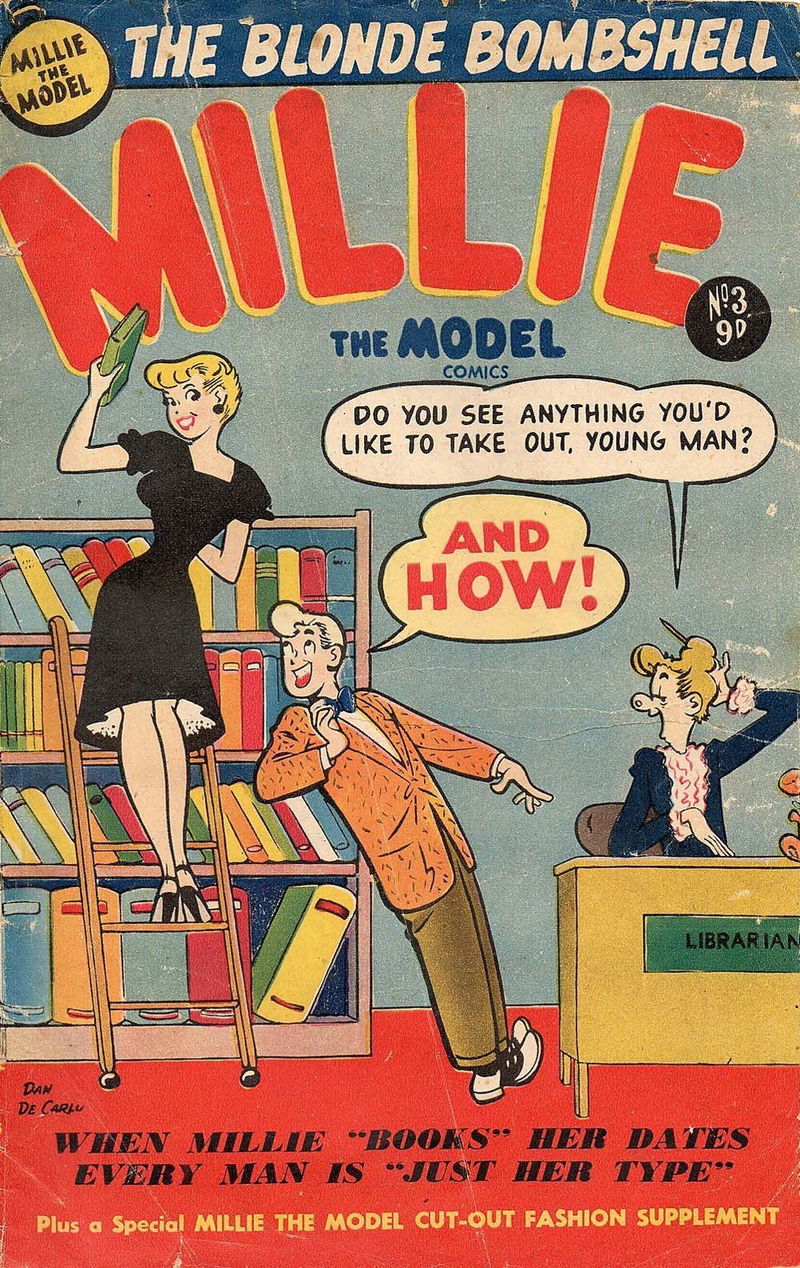 Millie the Model (Transport, 1955? series) #3 ([May 1953?])