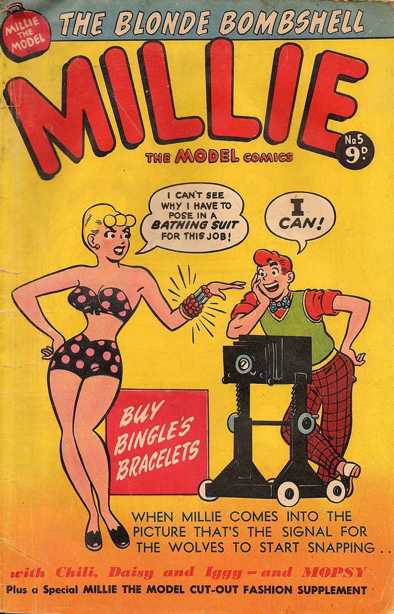 Millie the Model (Transport, 1955? series) #5 ([July 1953?])