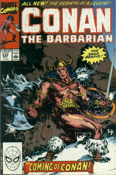 Conan the Barbarian (Marvel, 1970 series) #232 (May 1990)