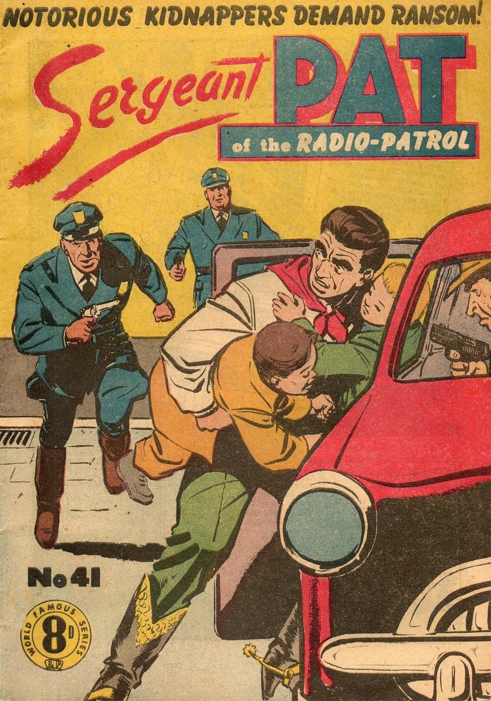 Sergeant Pat of the Radio-Patrol (Atlas, 1948 series) #41 ([March 1954?])