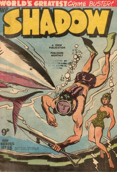 The Shadow (Frew, 1954 series) #15 [July 1955?]