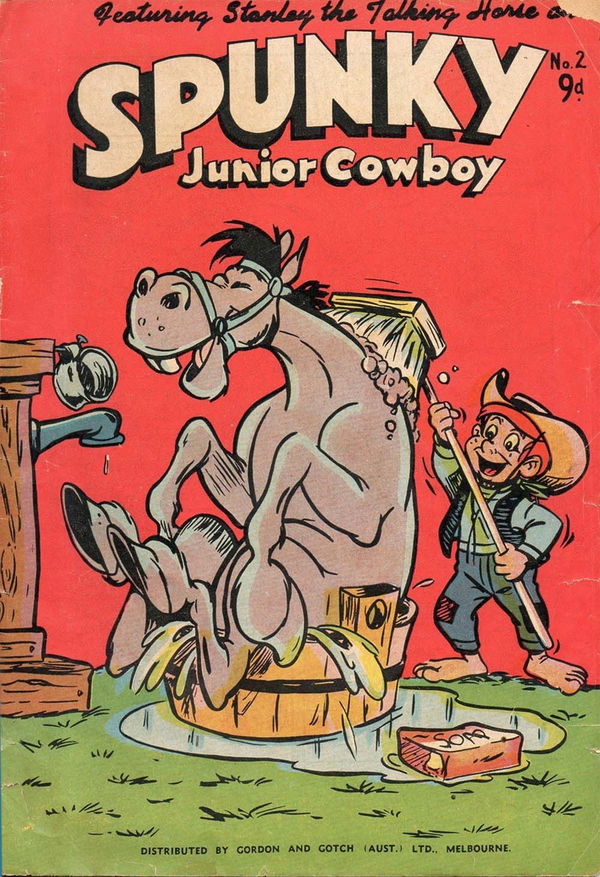 Spunky Junior Cowboy (HJ Edwards, 1954? series) #2 ([January 1955?])