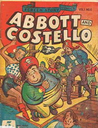 Screen Story Comics (NZ Publisher, 1950? series) v1#6 — Abbott and Costello [1950?]