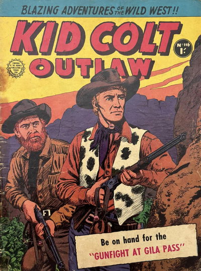 Kid Colt Outlaw (Horwitz, 1959 series) #116