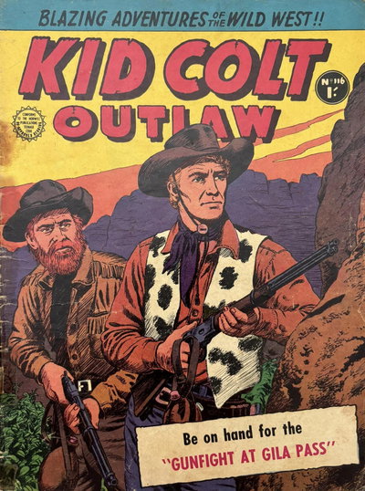 Kid Colt Outlaw  #116 ([April 1961])