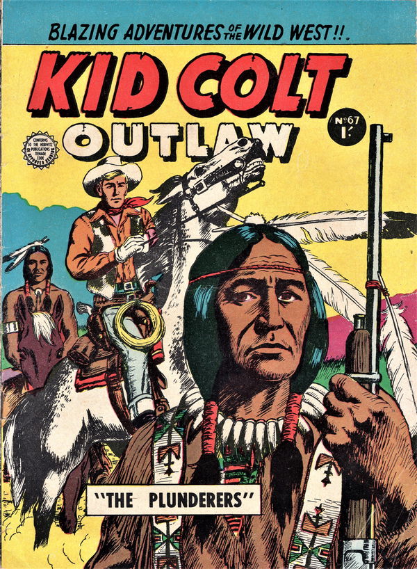 Kid Colt Outlaw (Horwitz, 1955 series) #67 (May 1957)