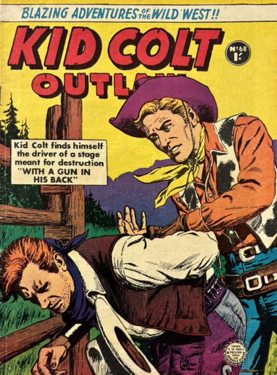 Kid Colt Outlaw (Horwitz, 1955 series) #68 [June 1957?]