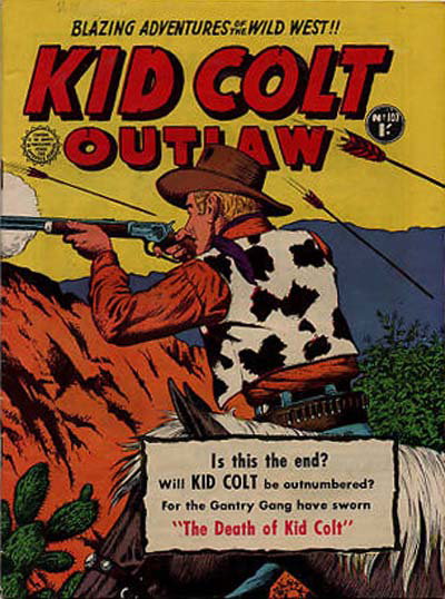 Kid Colt Outlaw  #107 ([July 1960?])