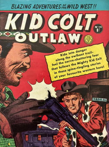 Kid Colt Outlaw (Horwitz, 1959 series) #108 ([August 1960?])