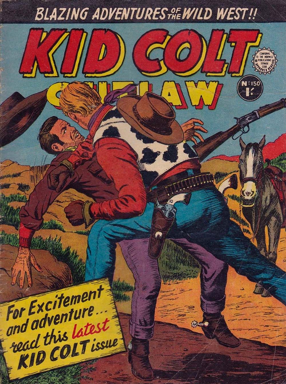 Kid Colt Outlaw (Horwitz, 1959 series) #150 ([July 1964?])