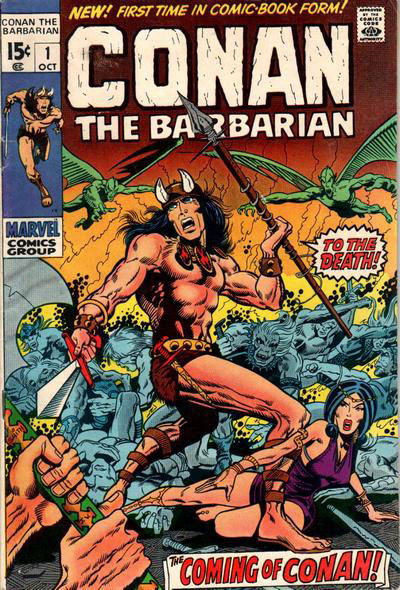 Conan the Barbarian (Marvel, 1970 series) #1 (October 1970)