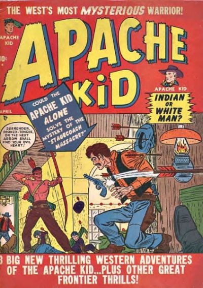 Apache Kid  #4 (April 1951)