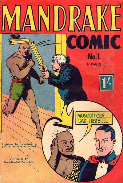 Mandrake Comic (Consolidated, 1953 series) #1 [March 1953?]