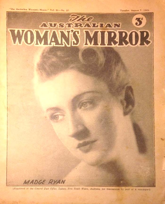 The Australian Woman's Mirror (Bulletin, 1924 series) v21#37 (7 August 1945)