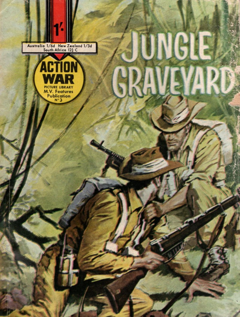 Action War Picture Library (MV Features, 1965 series) #3 — Jungle Graveyard ([July 1965?])