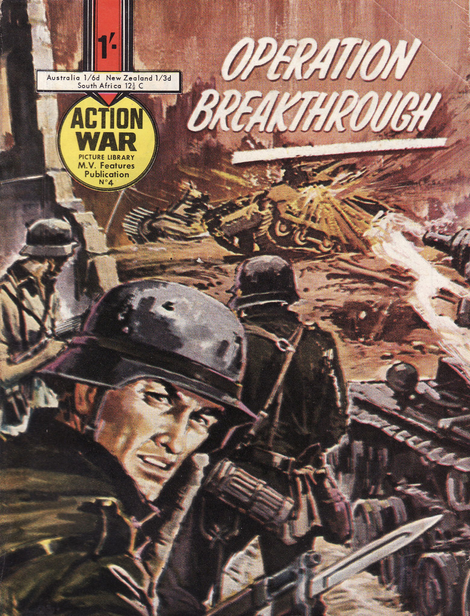 Action War Picture Library (MV Features, 1965 series) #4 ([August 1965?])