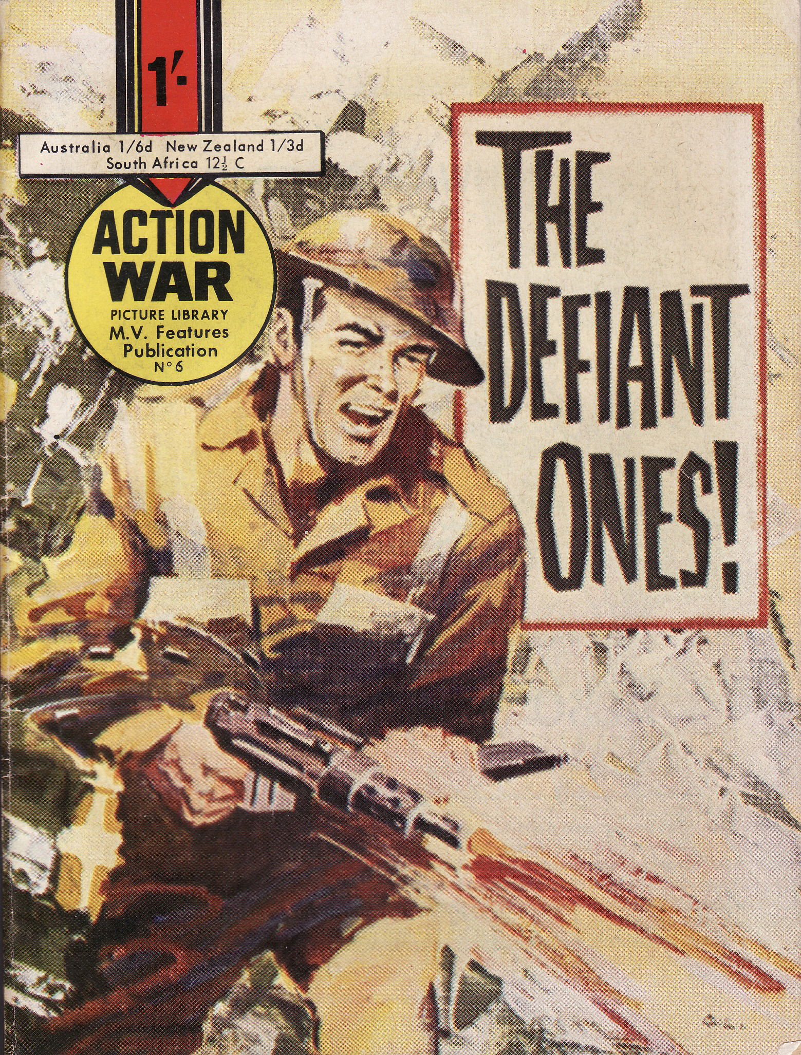 Action War Picture Library (MV Features, 1965 series) #6 ([September 1965?])
