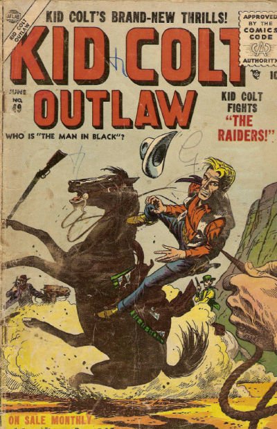 Kid Colt Outlaw (Marvel, 1949 series) #49 (June 1955)