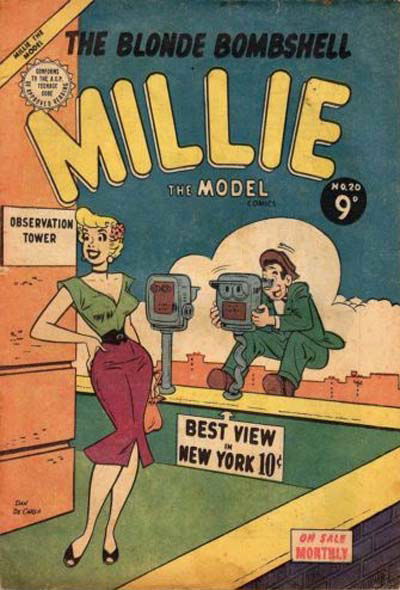 Millie the Model (Transport, 1955? series) #20 ([October 1954?])