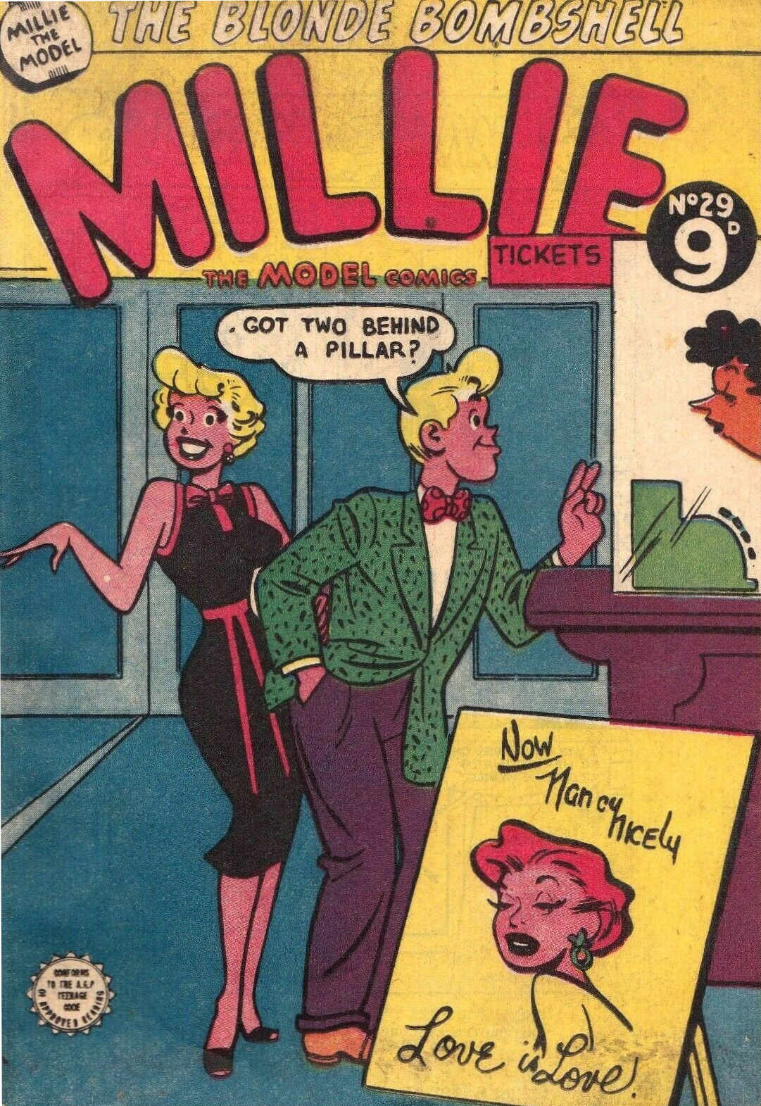 Millie the Model (Transport, 1955? series) #29 ([July 1955?])