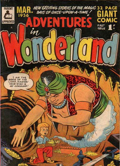 Adventures in Wonderland (Magman, 1956? series) #1 March 1956