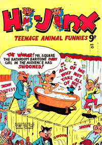 Hi-Jinx Teen-Age Animal Funnies  #10 ([May 1959?])