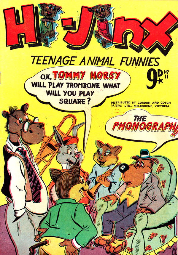 Hi-Jinx Teen-Age Animal Funnies (Action Comics, 1957? series) #11 ([1959?])