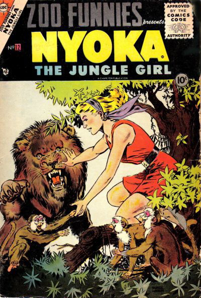 Zoo Funnies (Charlton, 1953 series) #12 (July 1955)