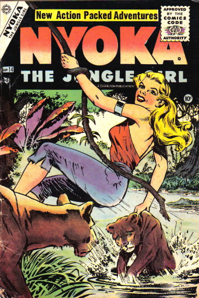 Nyoka the Jungle Girl  #14 (November 1955)