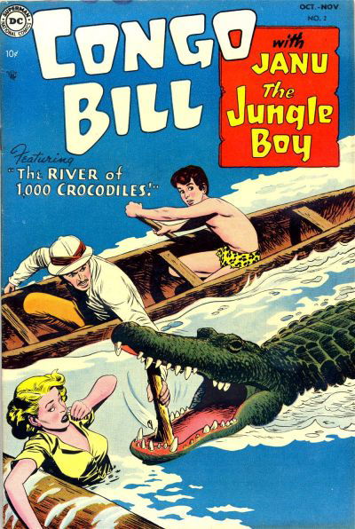 Congo Bill (DC, 1954 series) #2 (October-November 1954)