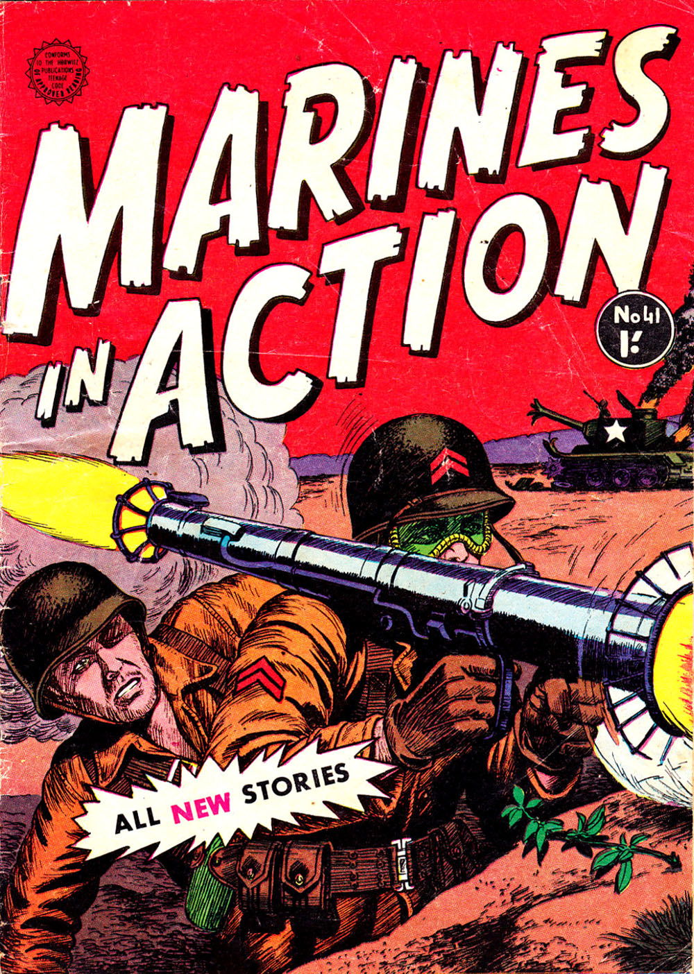 Marines in Action (Horwitz, 1954 series) #41 ([May 1959?])