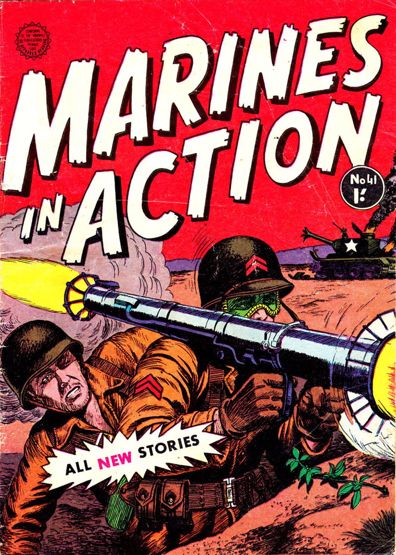 Marines in Action (Horwitz, 1954 series) #41 ([May 1959?])
