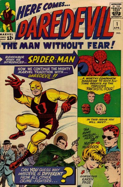 Daredevil (Marvel, 1964 series) #1 (April 1964)