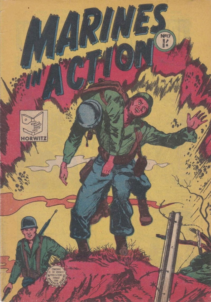 Marines in Action (Horwitz, 1954 series) #17 ([February 1956?])