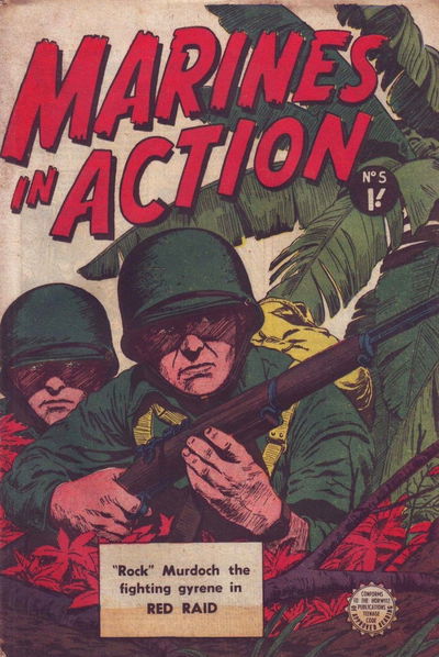 Marines in Action (AGP, 1955 series) #5 [November 1955?]