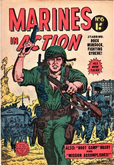 Marines in Action  #6 (February 1956)