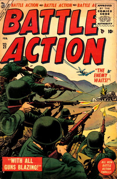 Battle Action  #21 (February 1956)