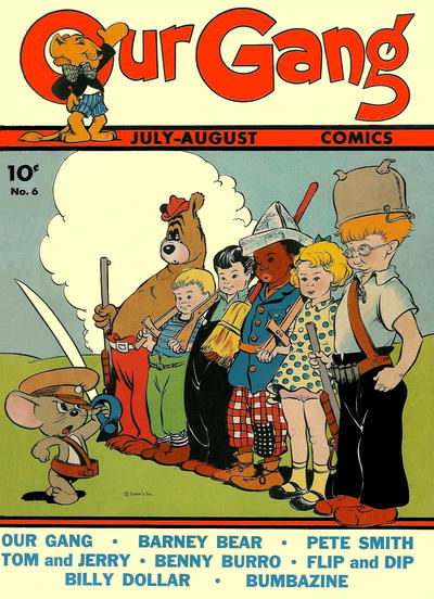 Our Gang Comics (Dell, 1942 series) #6 (July-August 1943)