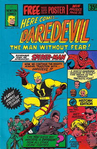 Daredevil The Man Without Fear (Newton, 1976 series) #1 January 1976