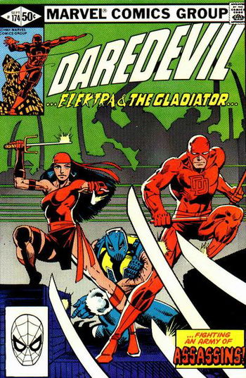 Daredevil...Elektra & Gladiator...Fighting an Army of Assassins!