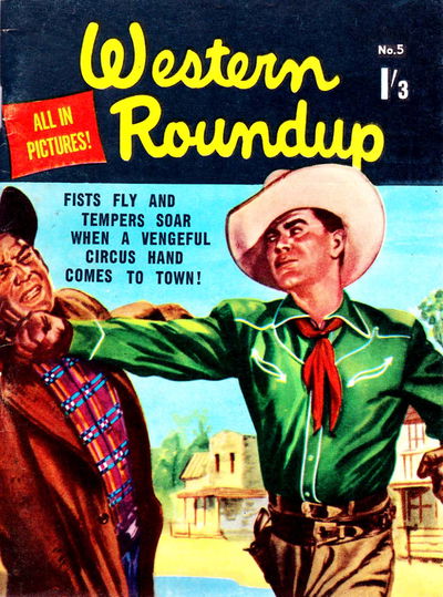 Western Roundup (Junior Readers, 1959? series) #5 [August 1959?]