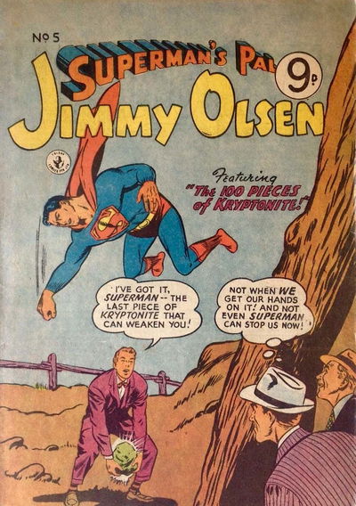 Superman's Pal, Jimmy Olsen (Colour Comics, 1955 series) #5 [August 1955?]