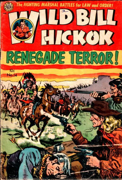 Wild Bill Hickok (Avon, 1949 series) #14 March 1953