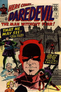 Daredevil (Marvel, 1964 series)  #9 (August 1965) — That He May See!