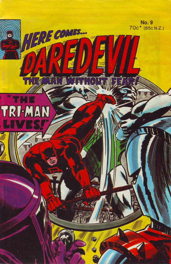 Daredevil The Man Without Fear (Yaffa/Page, 1977? series) #9 ([September 1980?])