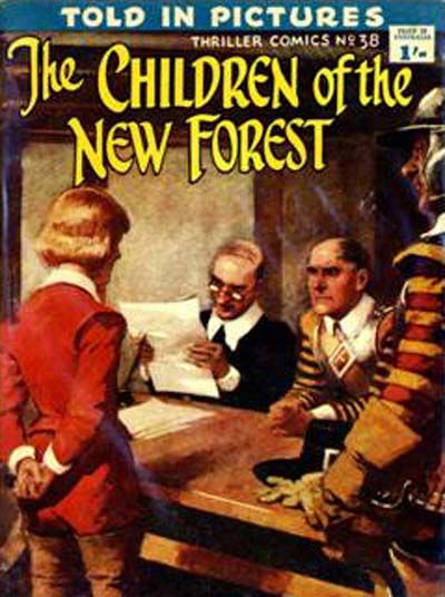 Thriller Comics (AP, 1951 series) #38 — The Children of the New Forest [May 1953?]