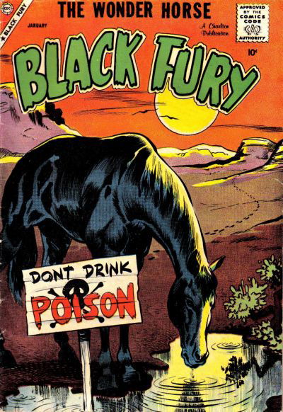 Black Fury (Charlton, 1955 series) #17 January 1959