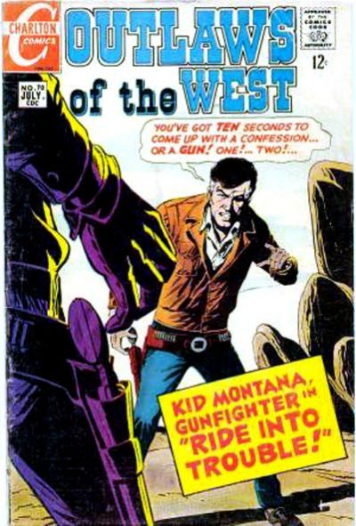 Outlaws of the West  #70 (July 1968)