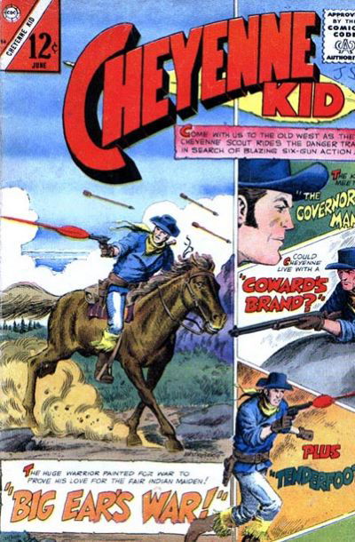 Cheyenne Kid (Charlton, 1957 series) #56 June 1966