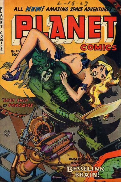 Planet Comics  #72 ([Fall] 1953)